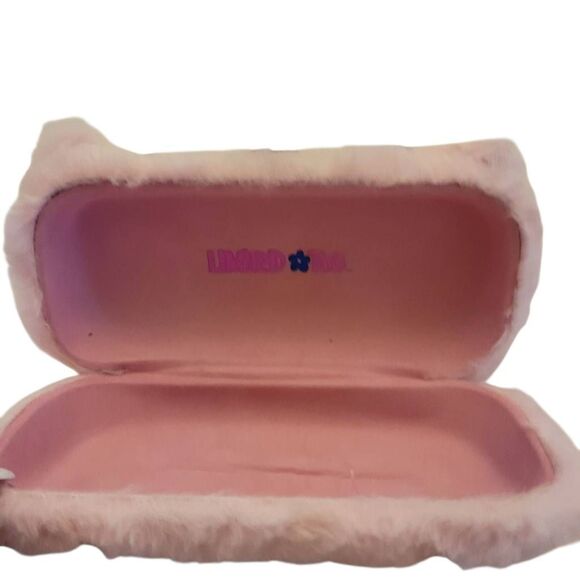 Girls Unicorn Rose Gold Rhinestone Aviator Sunglasses with Furry Sparkly Case - Picture 13 of 13